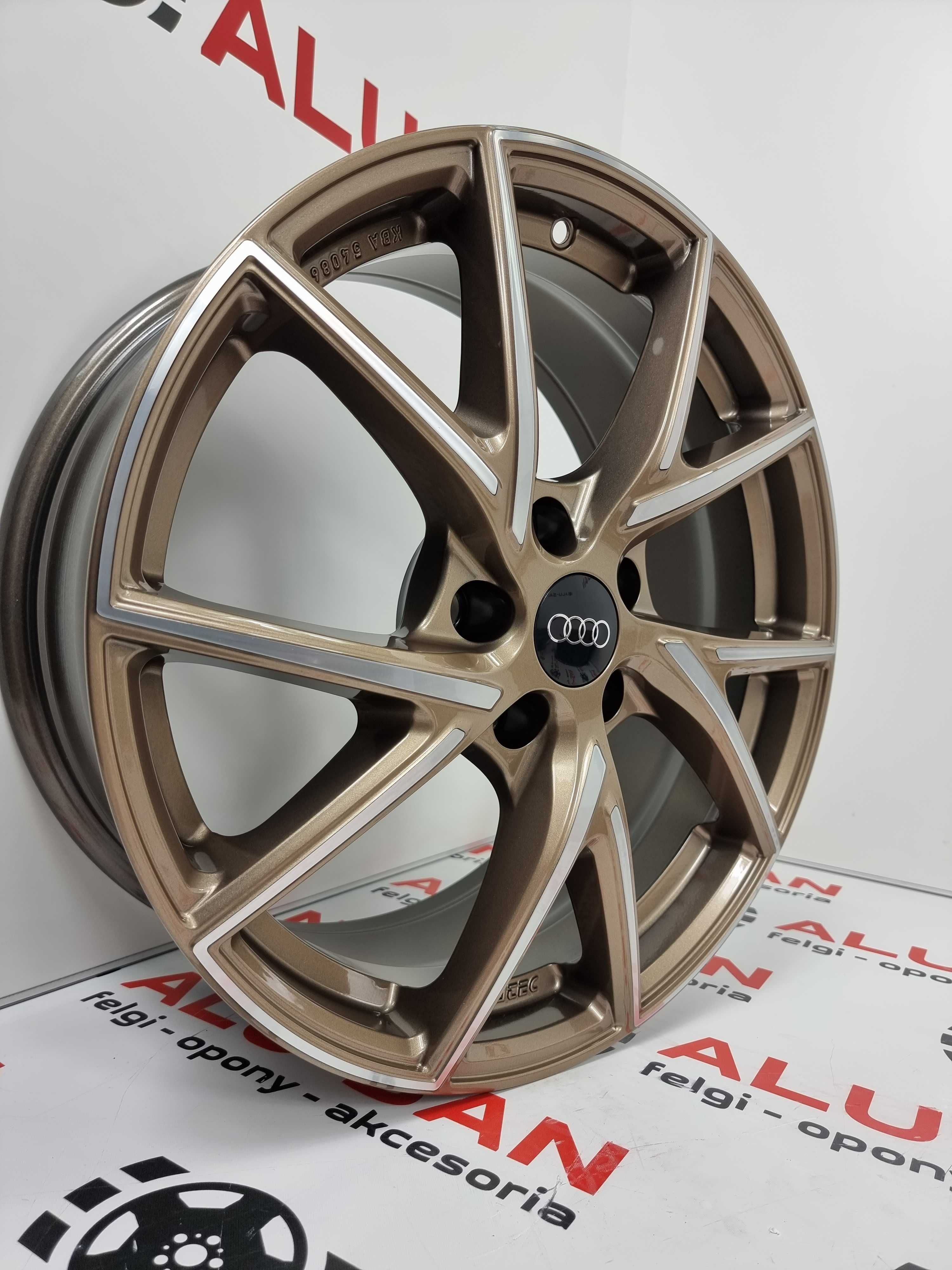 NOWE alufelgi AUDI 18" 5x112 A3 A4 A6 Q2 Q3 TT - Złote