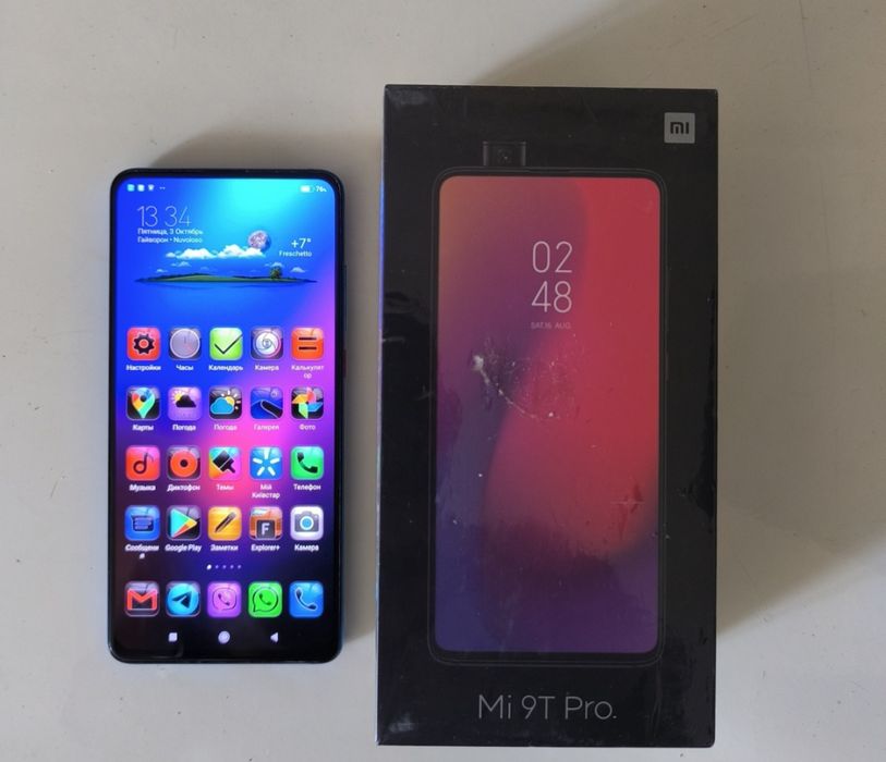 Смартфон Xiaomi Mi 9T Pro 6/128GB Glacier Blue