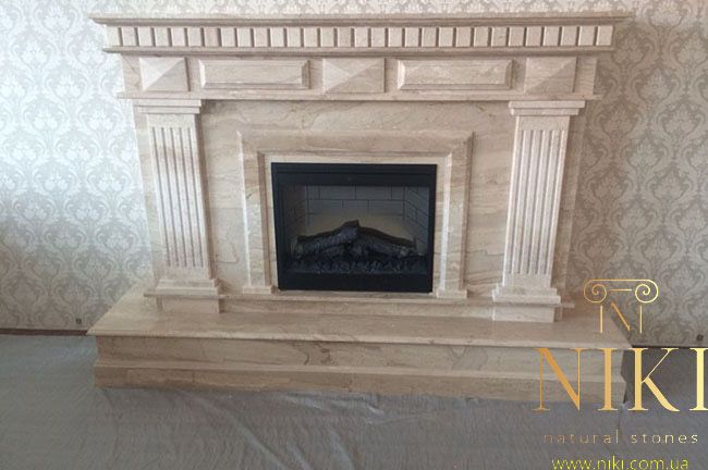 Мраморные камины. Продажа и изготовление. Камины из мрамора