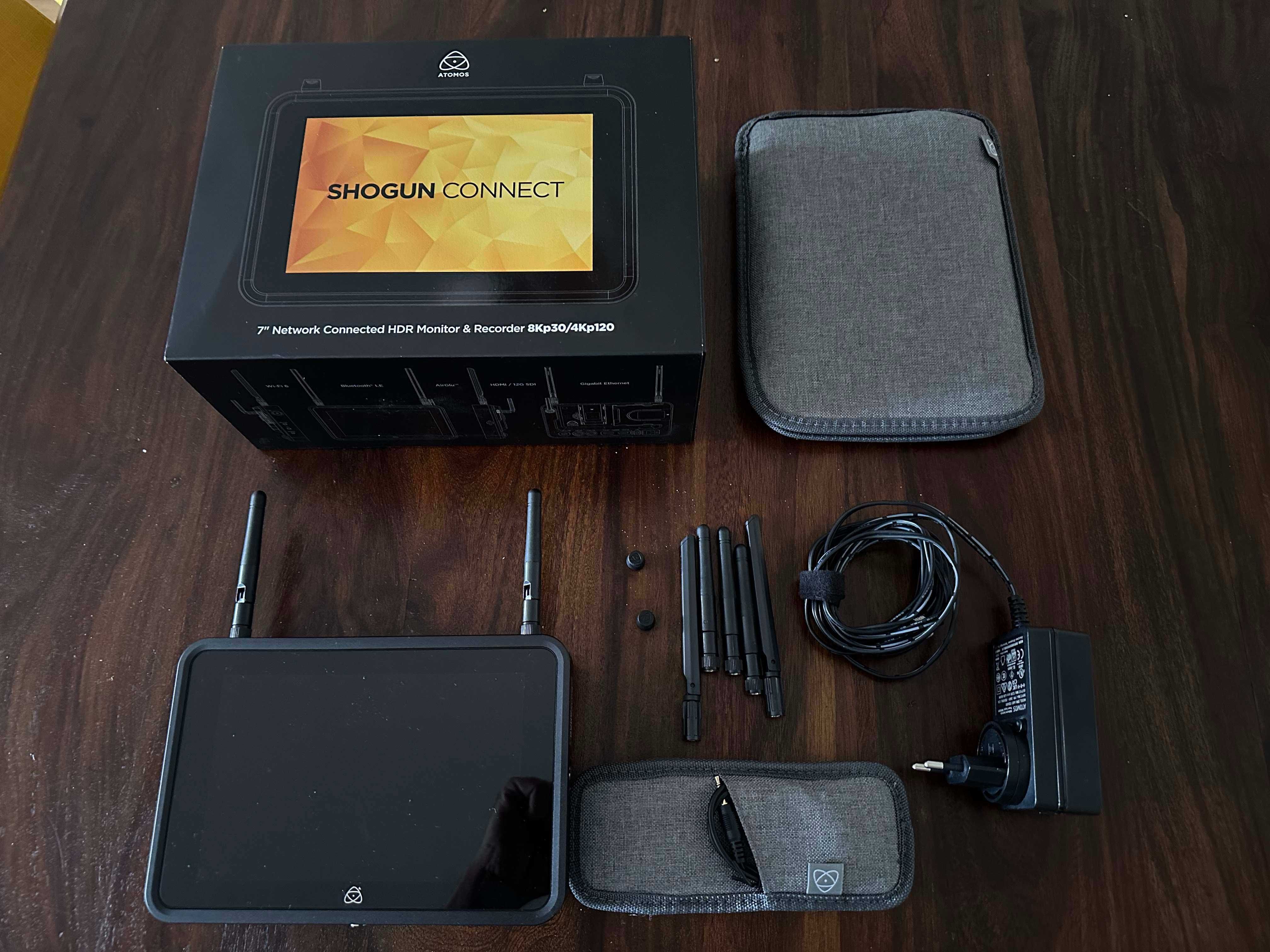 Monitor & Gravador vídeo profissional c/Wifi - ATOMOS Shogun Connect