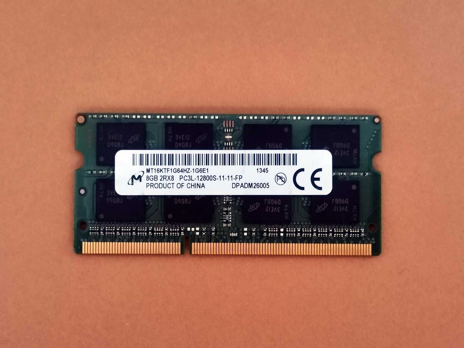 DDR3 8GB Micron 12800 L