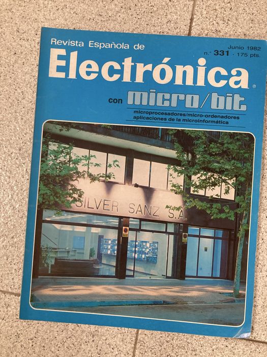 Conjunto de 4 Revistas, Revista Española de Eletrónica