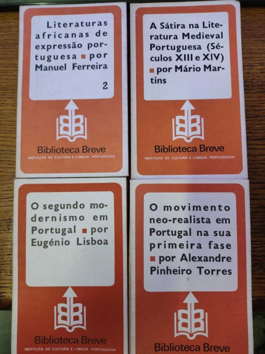 Varios livros da Colecção Biblioteca Breve - Série Literatura