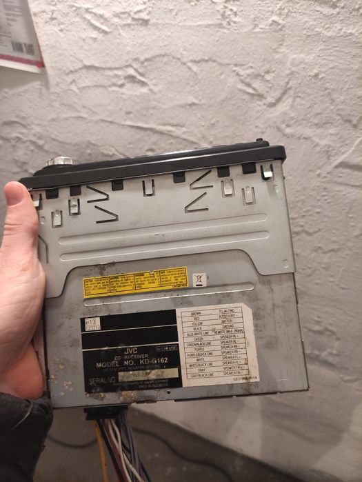 Автомагнитола Б/У JVC KD-G162