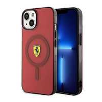 Ferrari Translucent Magsafe - Etui Iphone 14 (Czerwony)