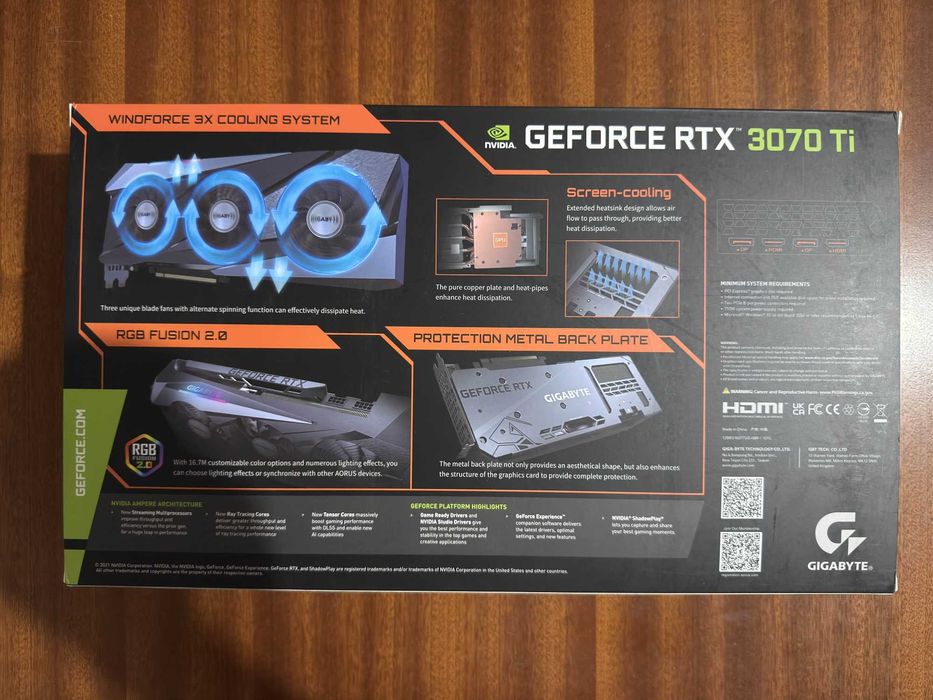 Nvidia RTX 3070 TI Gaming OC