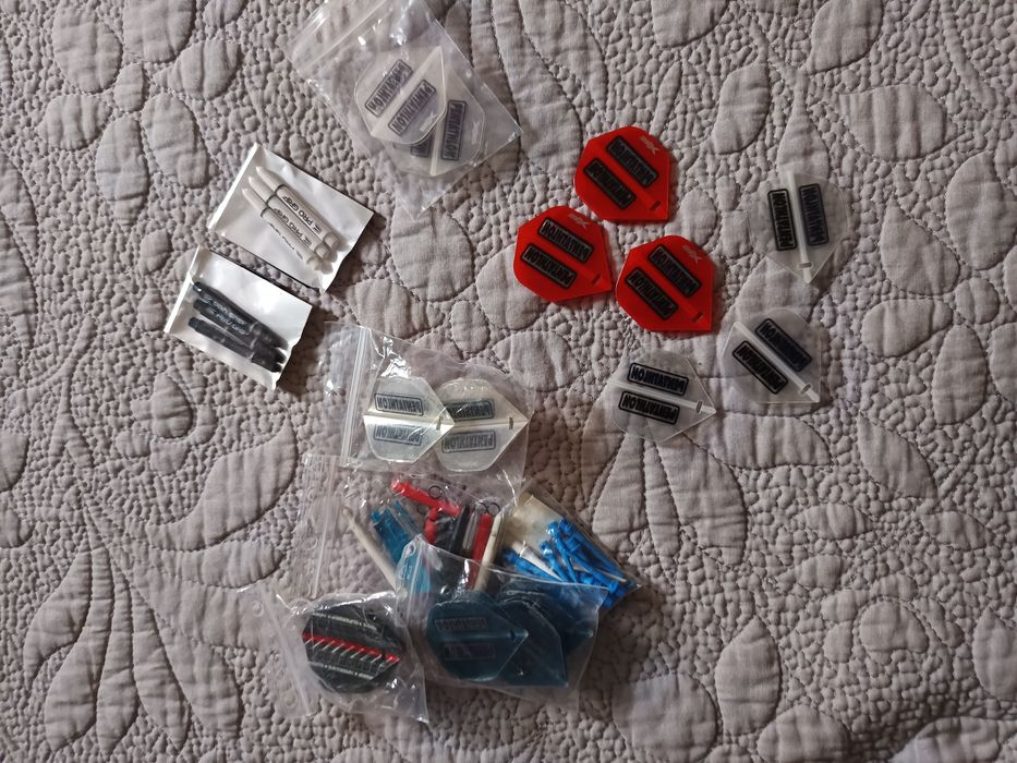 Setas 18g, acessórios e bolsa