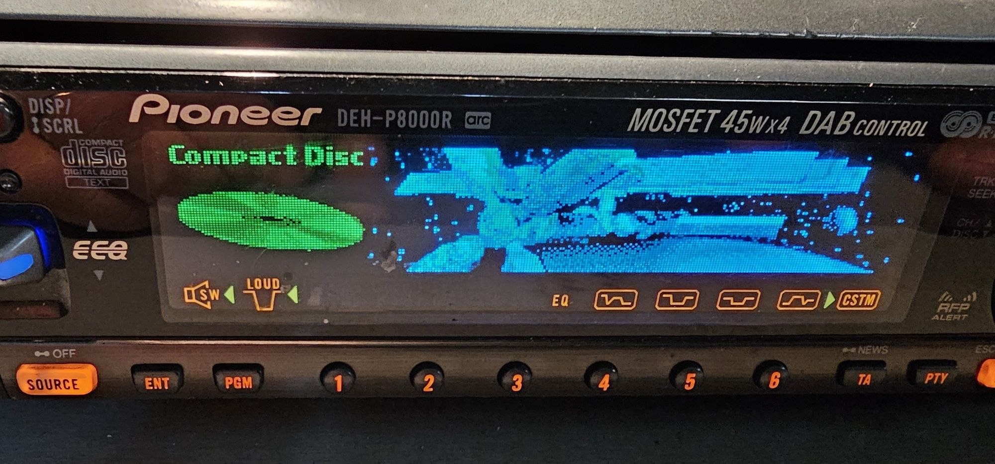 Pioneer deh-p8000r Prawdziwy klasyk+CD-BTB200 Moduł bluetooth pioneer