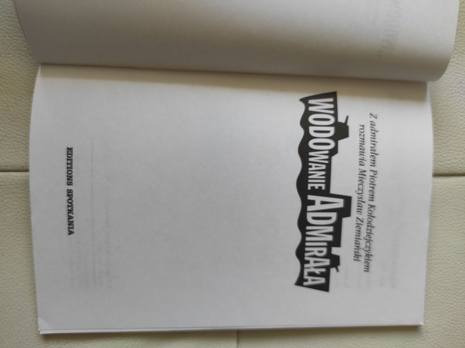 Wodowanie admirała, Kołodziejczyk - Ziemiański