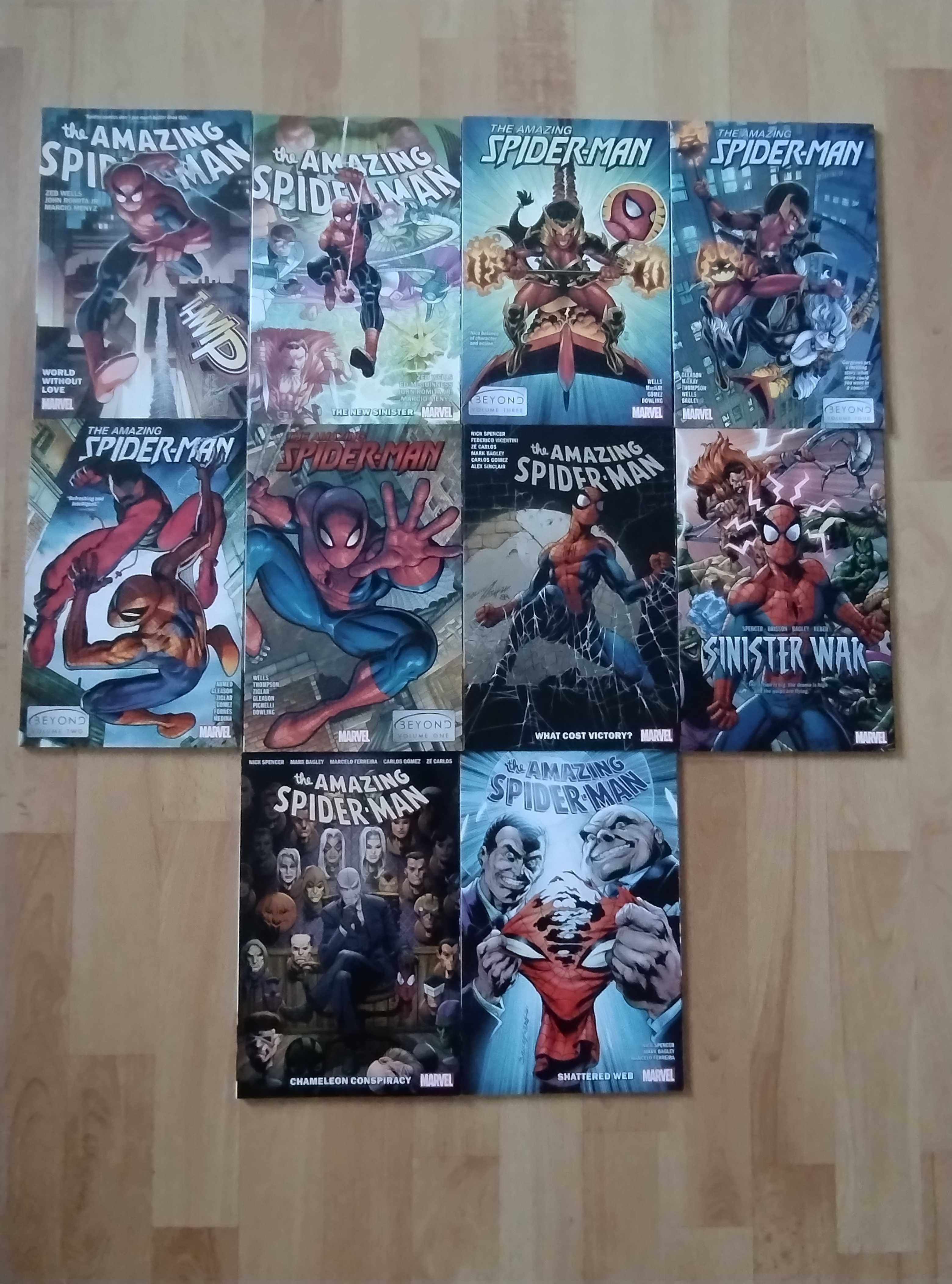 Stan bardzo dobry, komiksy anglojęzyczne z serii Amazing spiderman.