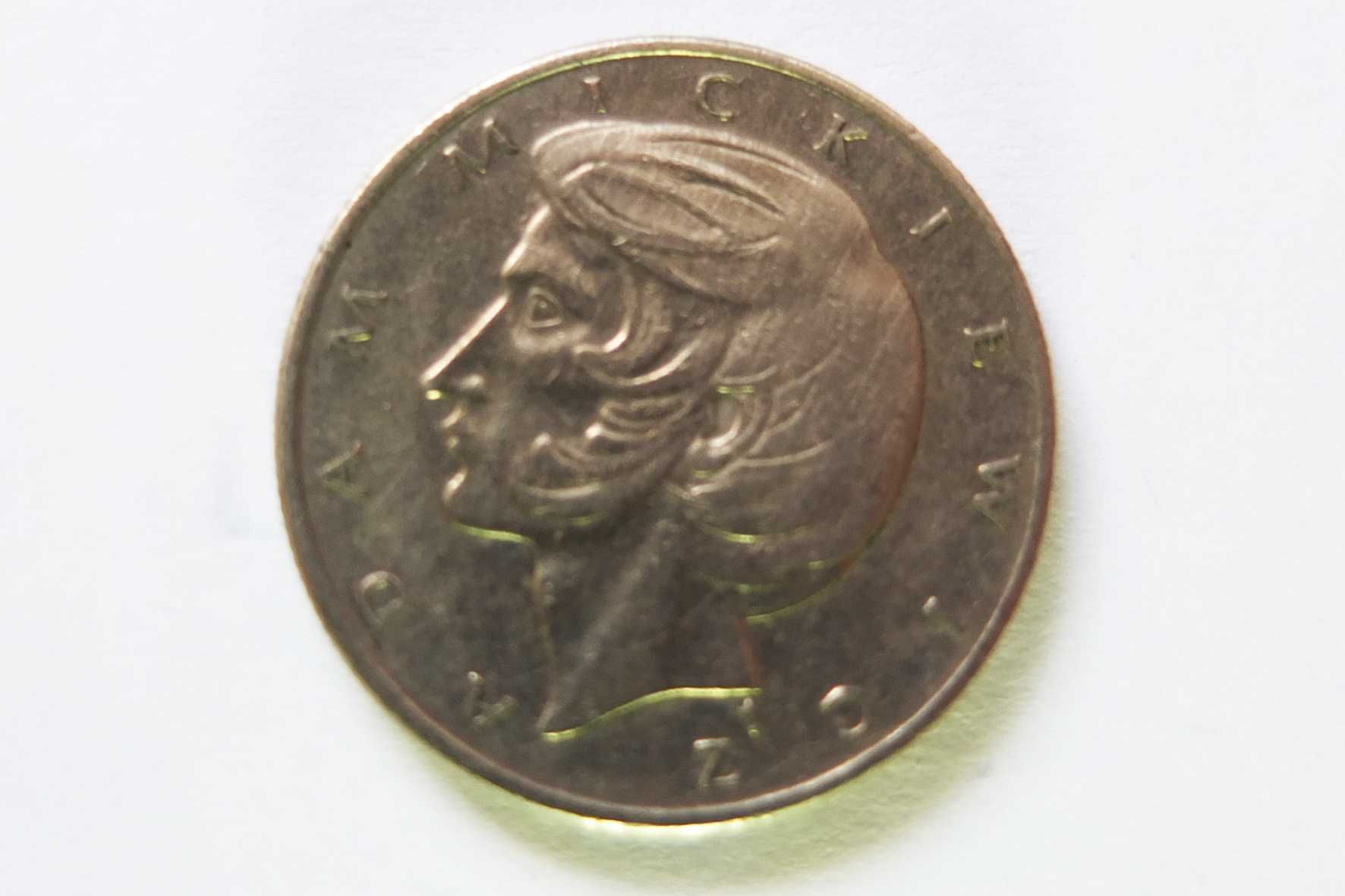 Moneta z PRL 10 zł - Adam Mickiewicz z 1976r.