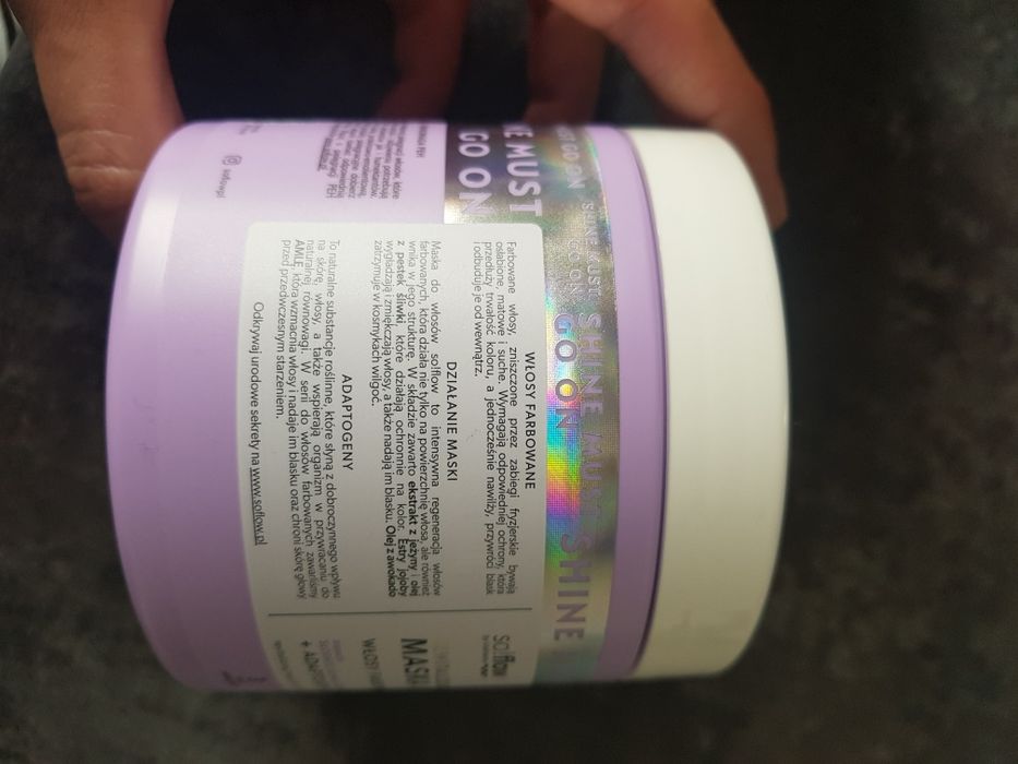 So!flow zestaw szampon i maska rewitalizująca do włosów farbowanych