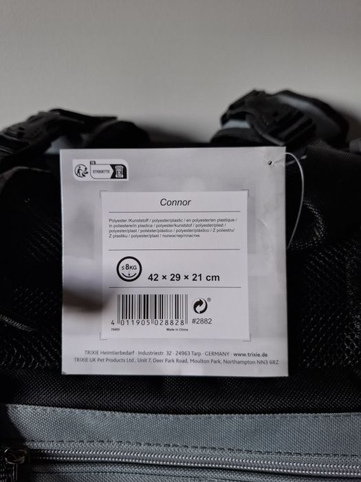 Mochila cão trixie