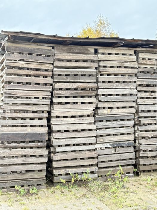 Palety świerkowe na opał
