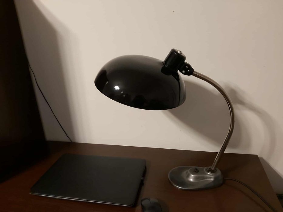 Lampa biurkowa vintage Elekthermax , lata 60-te .