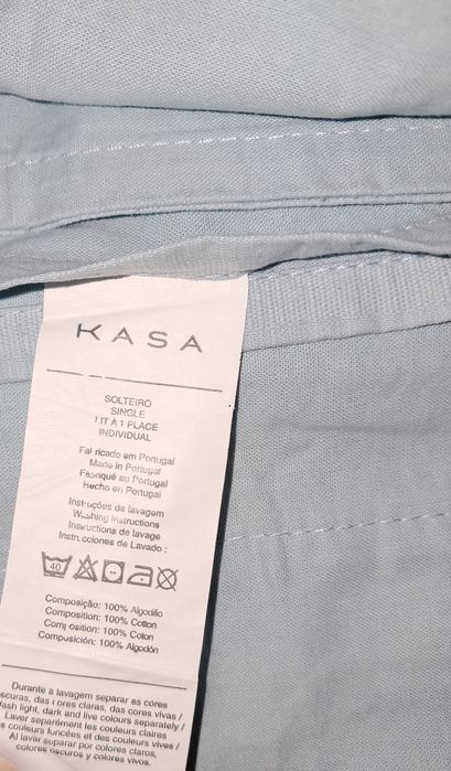 Lençol solteiro 100% algodão