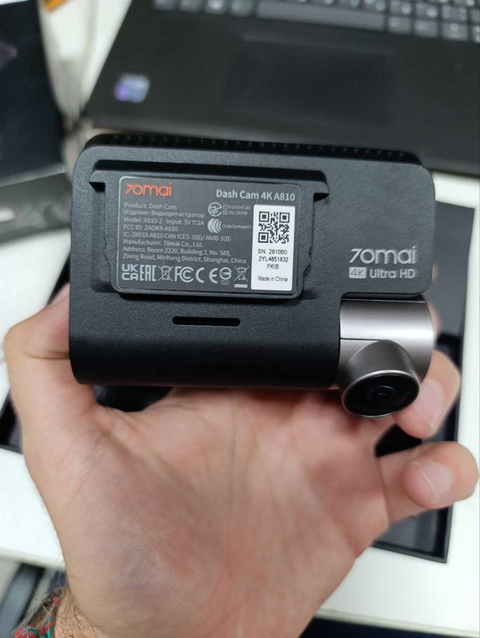 Відеореєстратор 70mai HDR Dash Cam Set 4K A810 + Midrive RC12