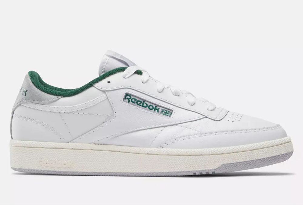 Ténis Reebok Club C 85 Brancos Verde Escuro (NOVOS)