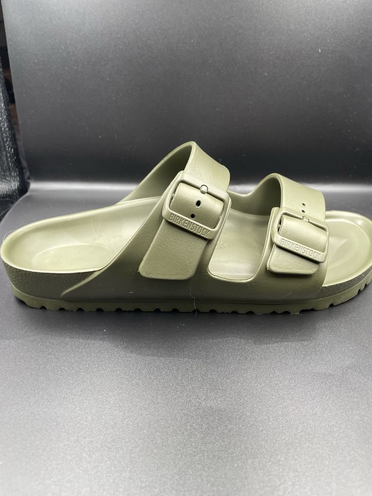 Khaki Klapki Birkenstock NOWE