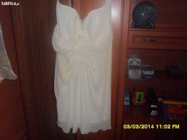 sukenka ślubna. I