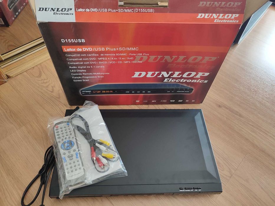 DVD Dunlop com USB PLUS Novo