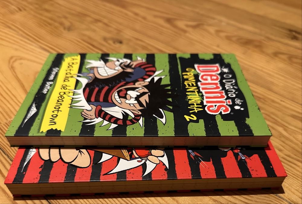 Dennis o pimentinha , o diario de … steven butler impecavelmente novos