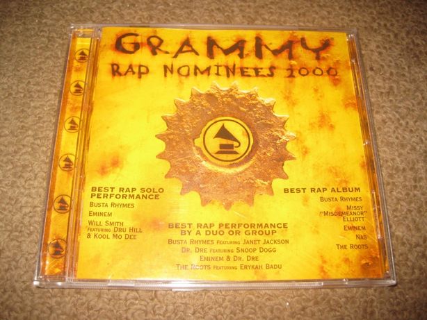 CD "Grammy – RAP Nominees 2000"/ Portes Grátis!