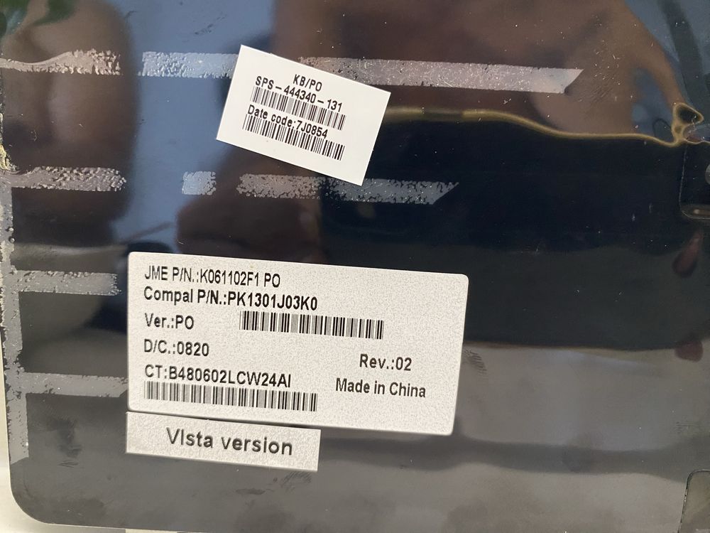 TECLADO HP 510 PT PO K061102F1