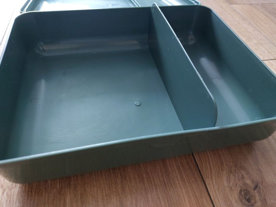 Pojemnik na śniadanie duży lunchbox szkoła praca zielony śniadaniówka