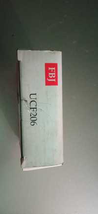 Корпусний підшипник UCF 206.  (UC206 + F206) - FBJ (Японія)