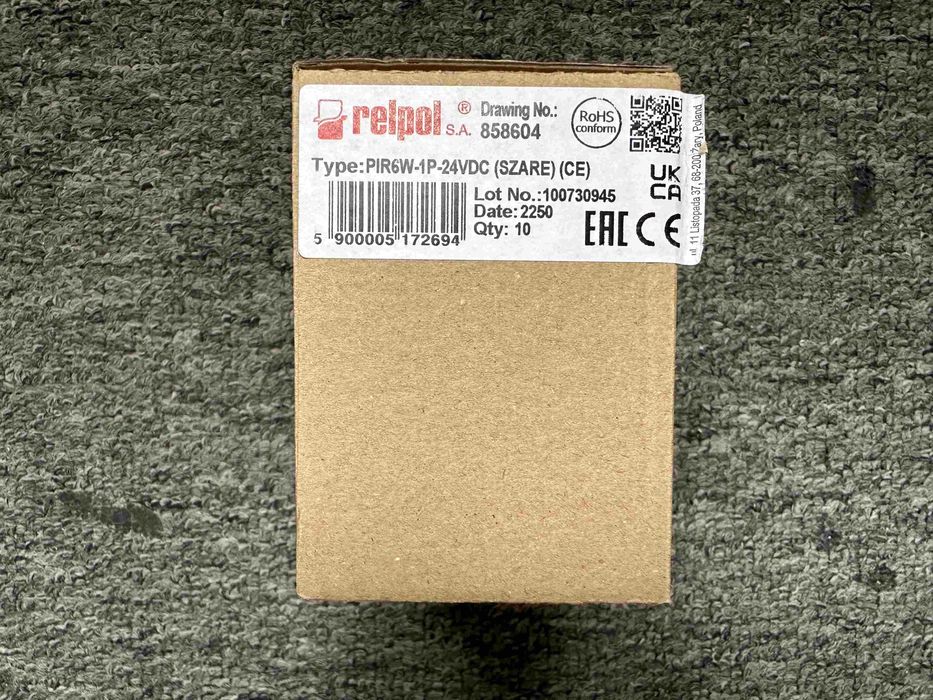 Przekaźnik PIR6W-1P-24VDC Relpol