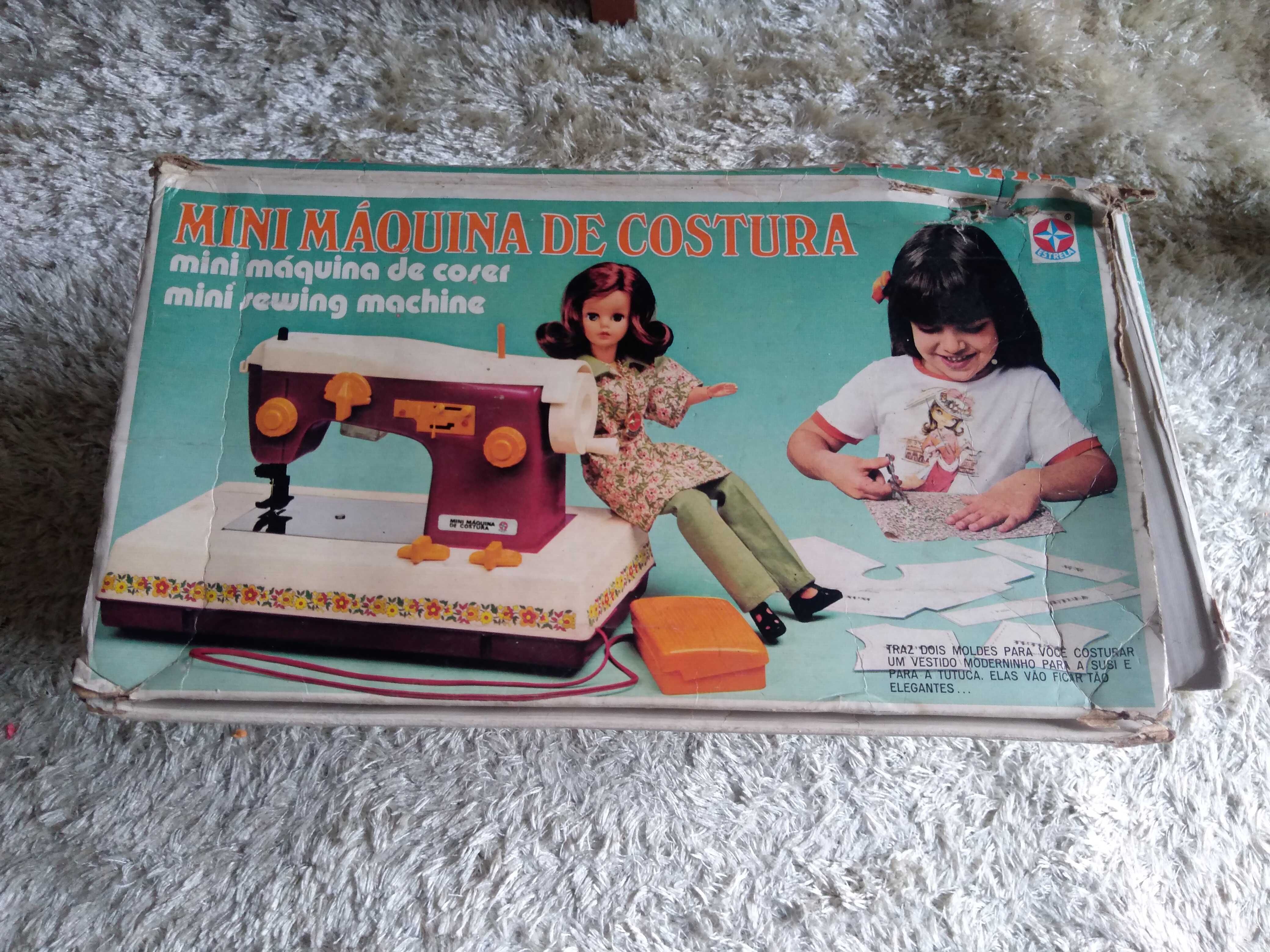 Brinquedo Mini maquina de costura crianças