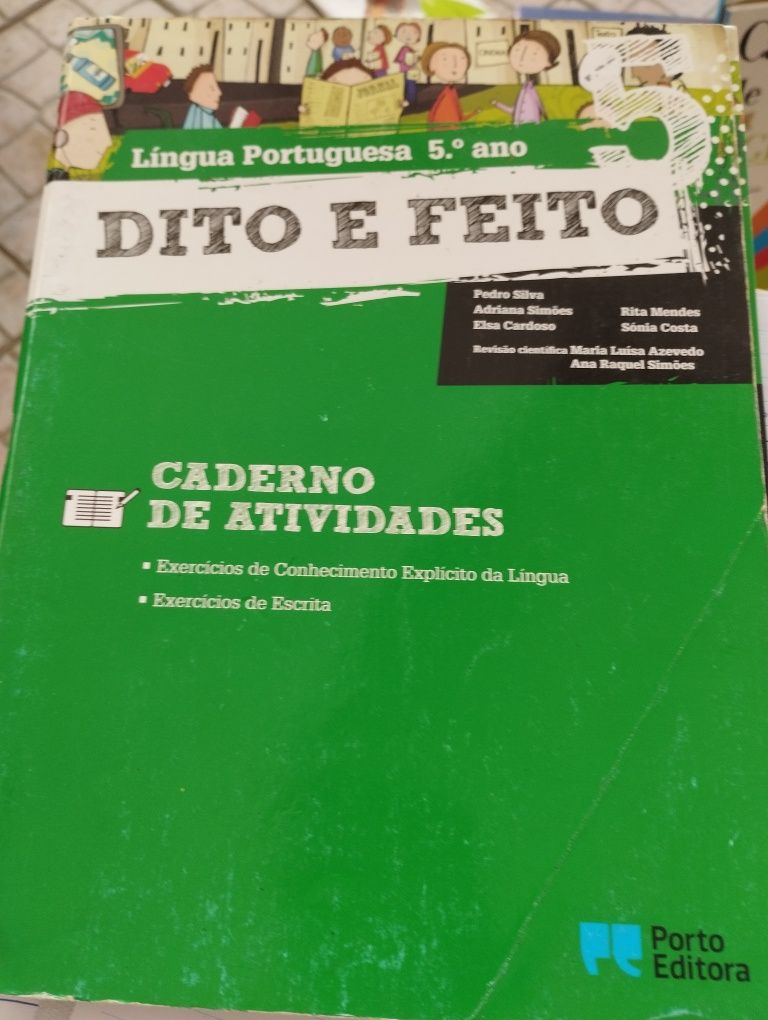 Caderno de atividades de Português 5° ano