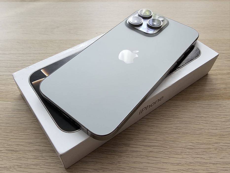 iPhone 16 Pro Max 1TB TYTAN! Idealny stan! 100% Bateria! JAK NOWY!