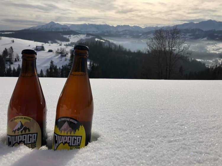 Widok na góry  Dom Gościnny „U Tylki” -  k/Zakopane Nocleg +Wyżywienie