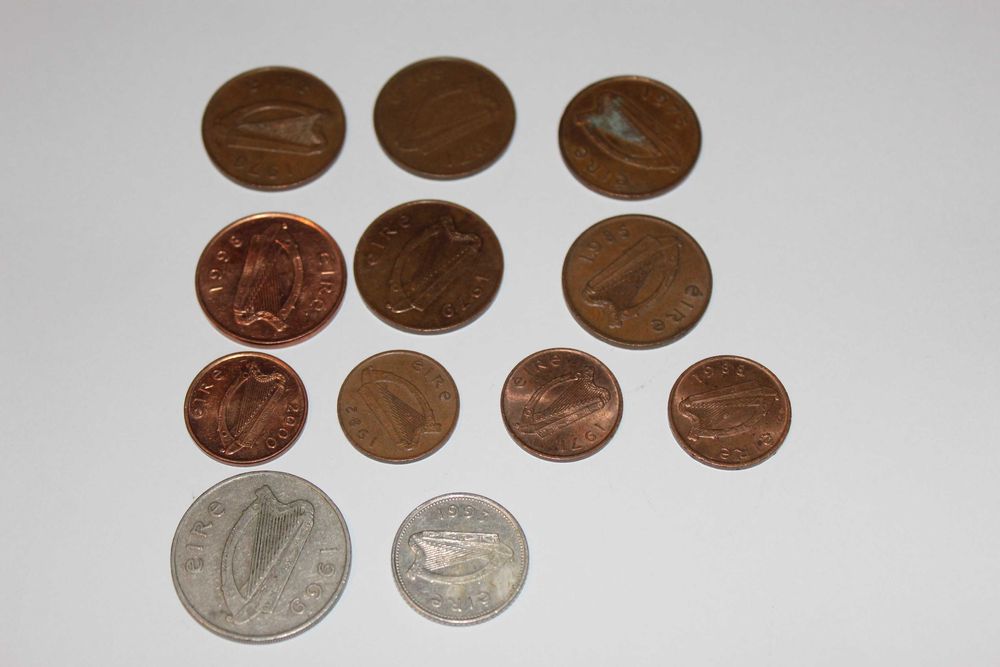 Monety obiegowe Irlandia