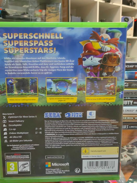 Sonic Superstars Xbox One Series X Wymiana Skup SklepRetroWWA