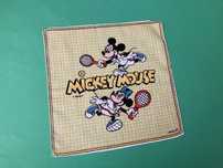 Lenço de Bolso Mickey Mouse Disney Fabrico Nacional Anos 80