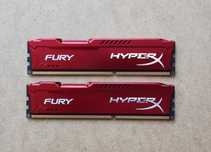 Zestaw wentylator i pamięć RAM 8 GB Hyperx Fury
