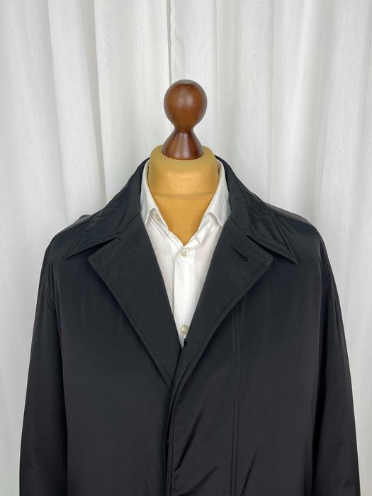 ERMENEGILDO Z ZEGNA Nylon Coat утеплений нейлоновий плащ Зегна Зенья