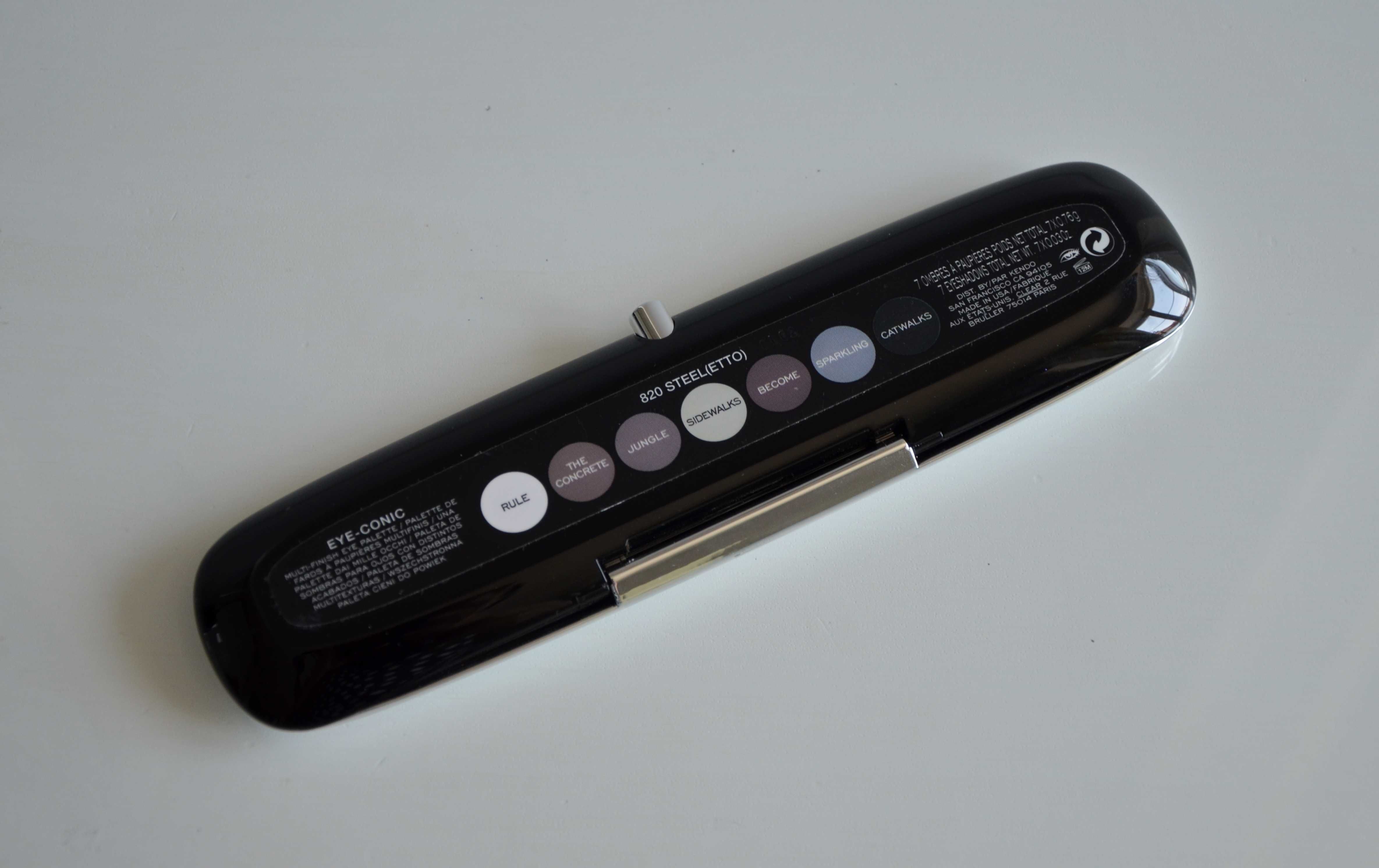Marc Jacobs Eye-Conic Eyeshadow Palette 820 Steeletto paleta cieni