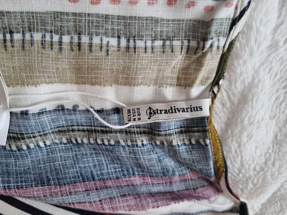 Kolorowa narzutka/kimono Stradivarius