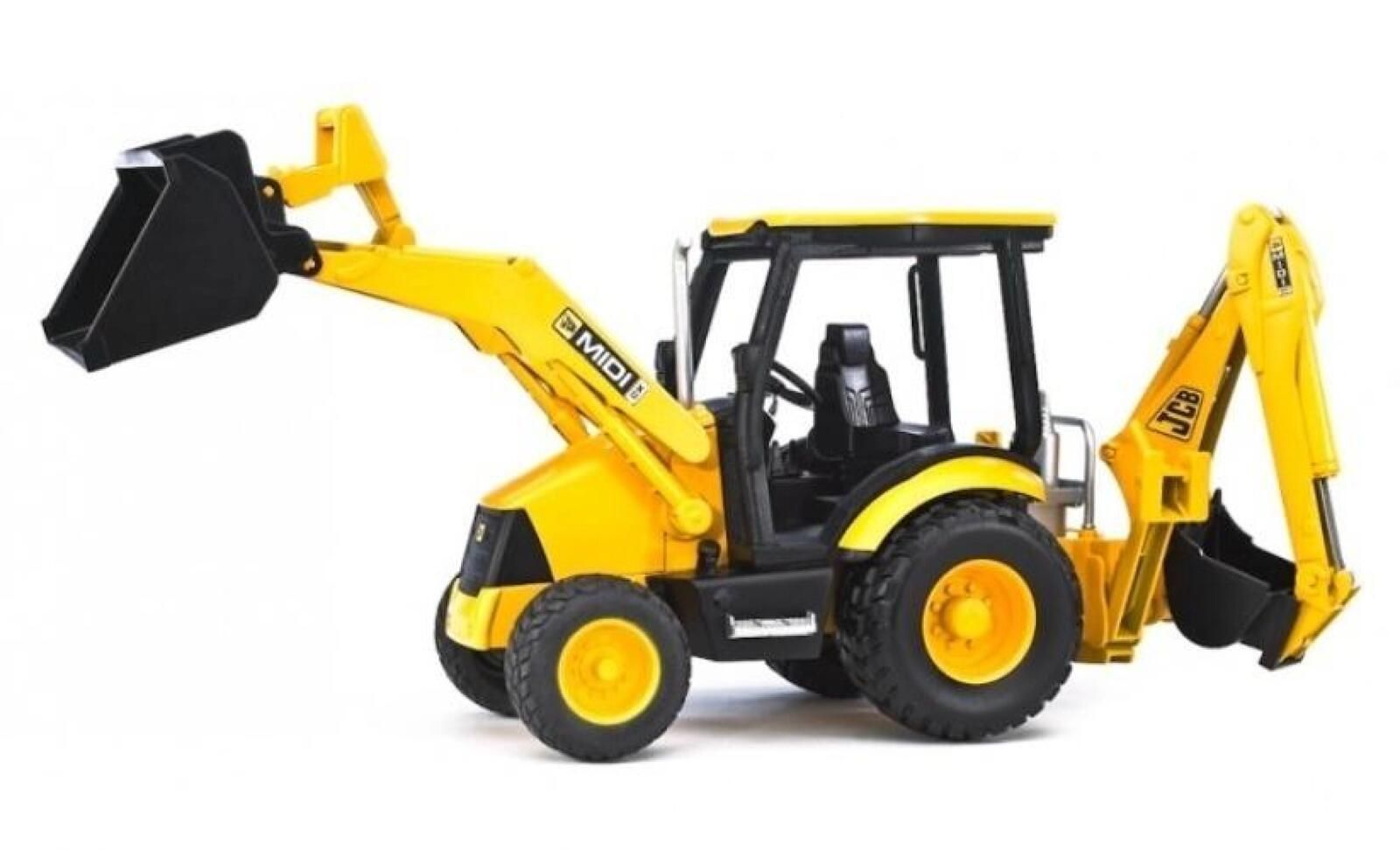 Ładowarko-koparka Jcb Midi Cx pudełko,380x185x160 mm