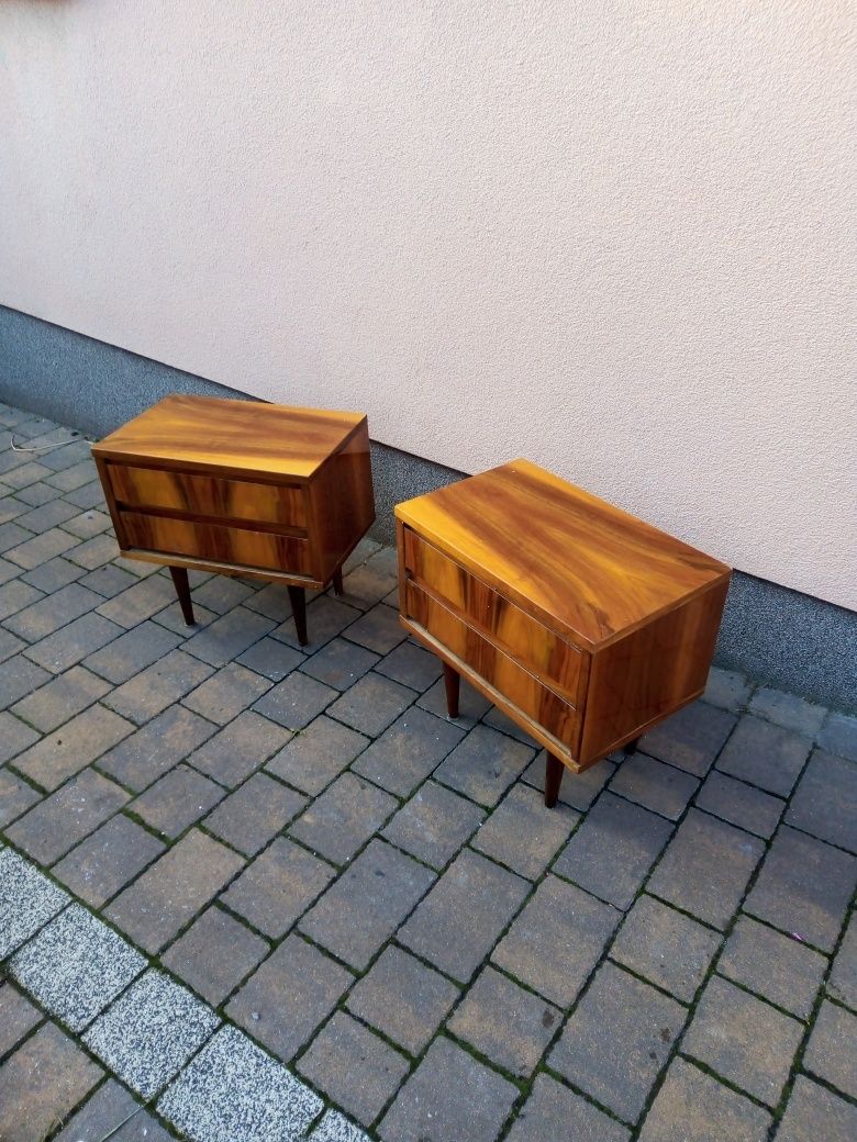 Szafka nocna PRL Transport