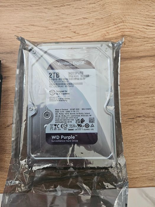 Dysk HDD 2tb Nowy dysk