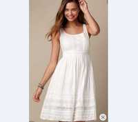 состояние идеальное белое летнее платье сарафан
