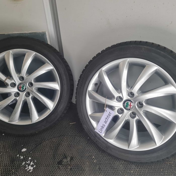 Alufelgi 17" z Oponami Zimowymi Alfa Romeo Giulietta Jak Nowe!!
