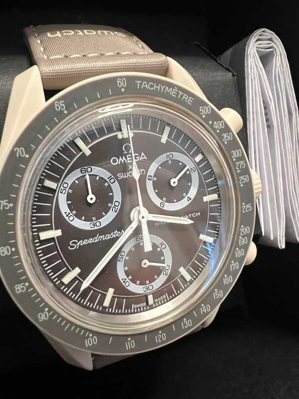 Omega x Swatch MoonSwatch SO33T103 - Unikalny Design dla Przyrodników