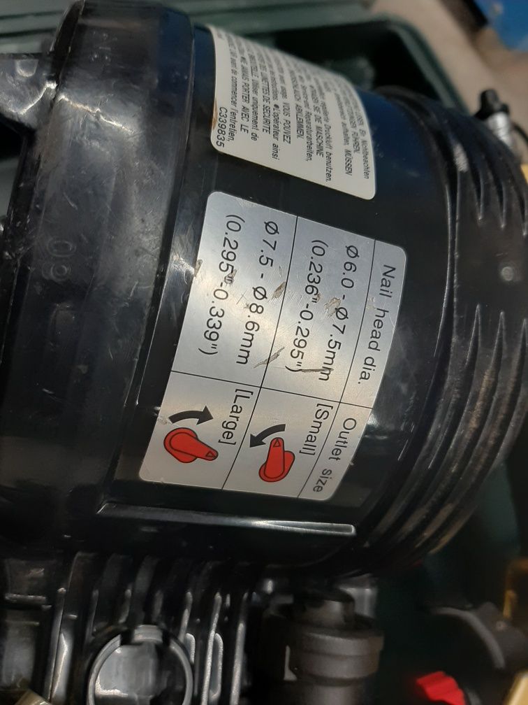 Gwoździarka wysokociśnieniowa HITACHI NV 90 hmc 20bar powerlite max