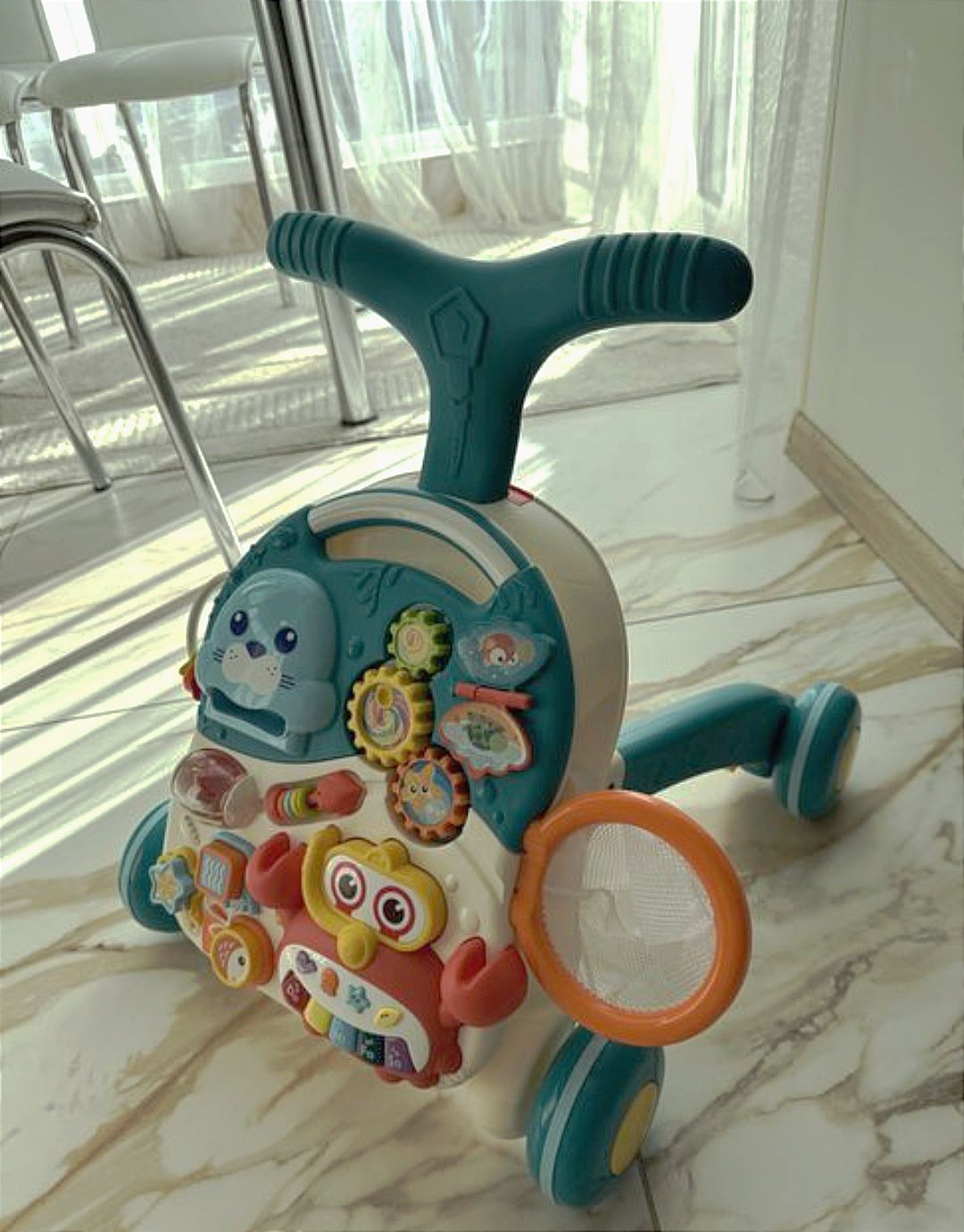 Каталка-ходунки Limo Toy з бізібордом ( толокар )